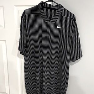Nike  Dri Fit Dry UV Golf Polo Striped